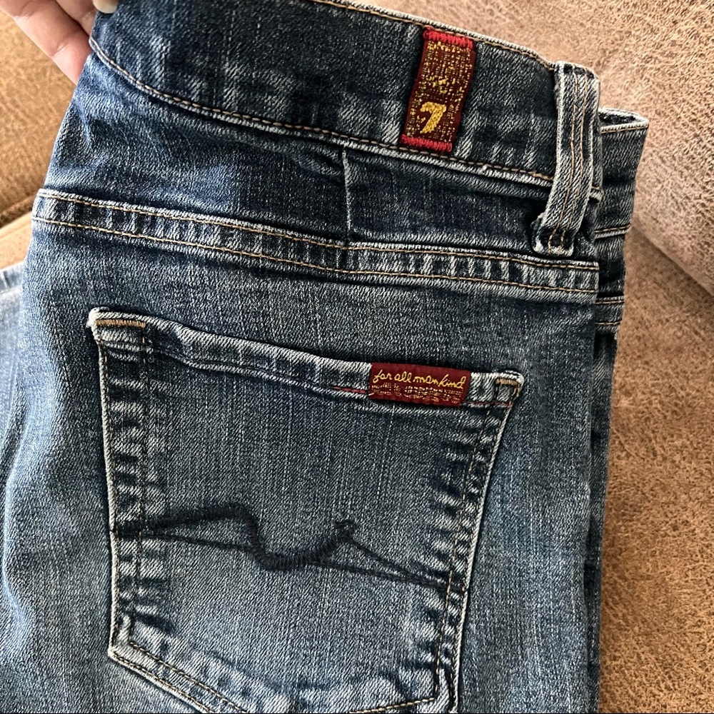 7 For All Mankind Ladies High Waisted Bootcut - Picture 5 of 5